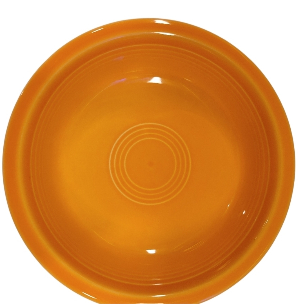 Classic Rim 6 7/8 Inch Cereal Bowl 19oz TANGERINE